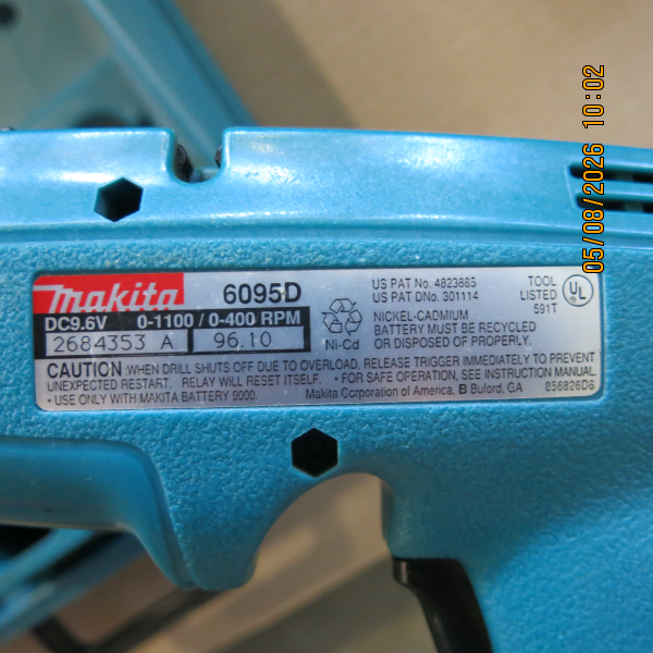 Drill, Electric, 9.6 Volt photo 2