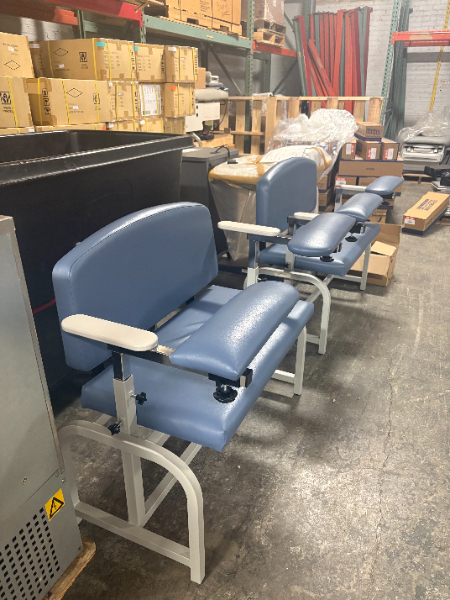 Dual Seat Blood Draw Phlebotomy Chair photo 4