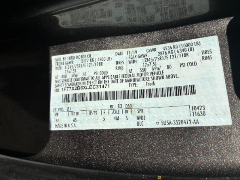 2020 Ford F250 Super Duty Super Cab photo 6