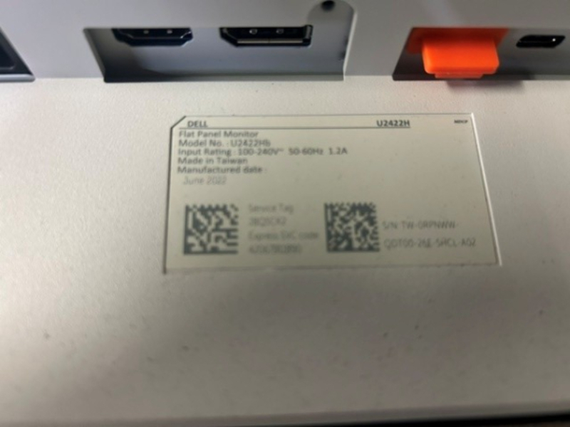 Dell Ultrasharp 24 Inch Monitors photo 3