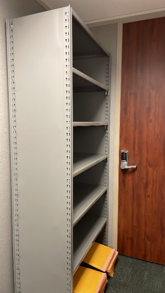 Metal shelves and cabinets photo 2