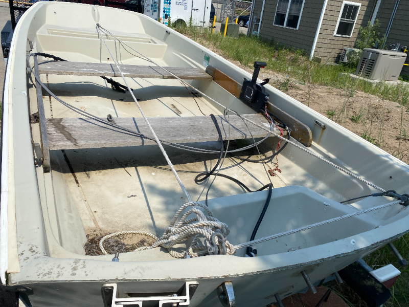 R1301 Boston Whaler Boat and Shorelander Trailer photo 3