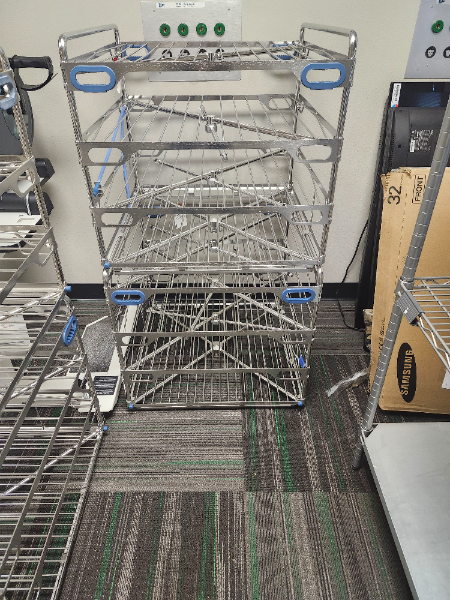 4 Steris Washer/Disinfector Racks photo 3