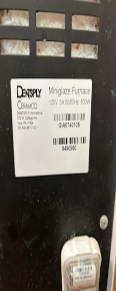 2007 Dentsply Porcelain Furnace photo 2