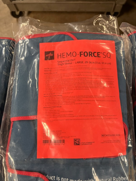 7 Medline Hemo-Force Sequential DVT Thigh Sleeves photo 4