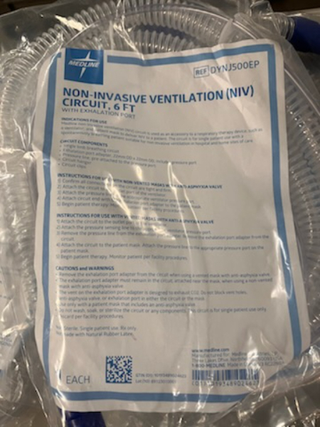 18 Medline Non-Invasive Ventilation (NIV) Circuits photo 3