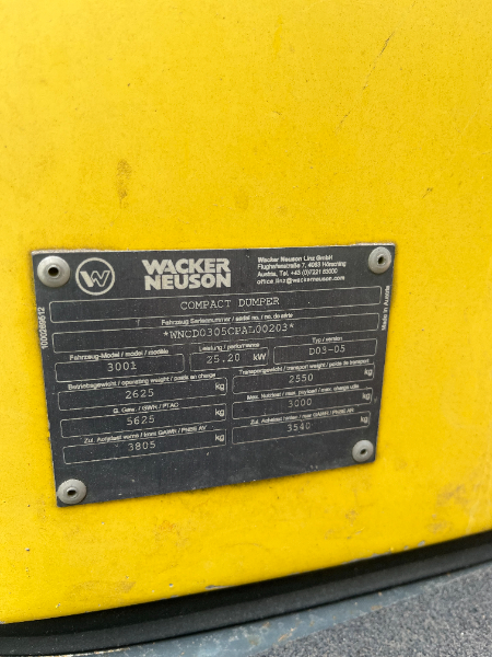 2013 Wacker Neuson Front Dumper photo 4