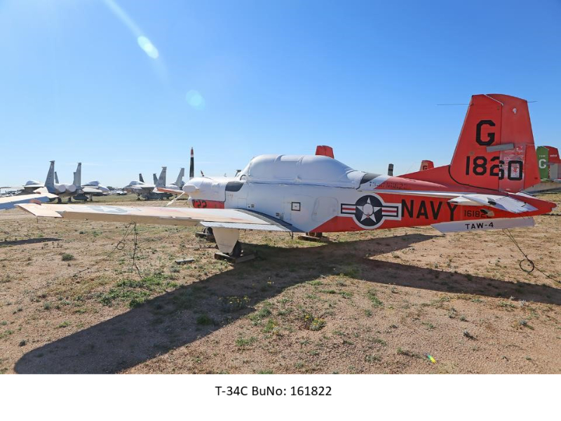 1983 Beechcraft T-34c, Buno: 161822 photo 3