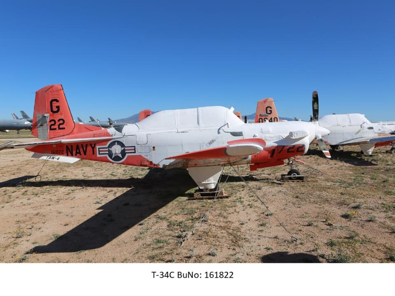 1983 Beechcraft T-34c, Buno: 161822 photo 6