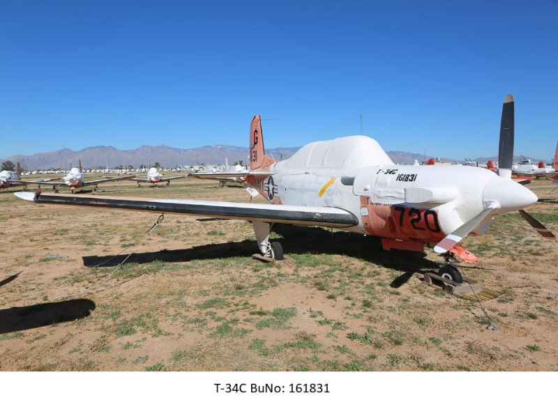1983 Beechcraft T-34c, Buno: 161831 photo 3