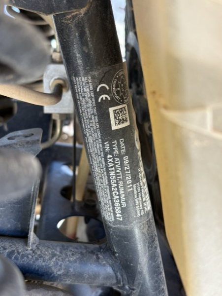 2012 Polaris ATV (Scrap) photo 4