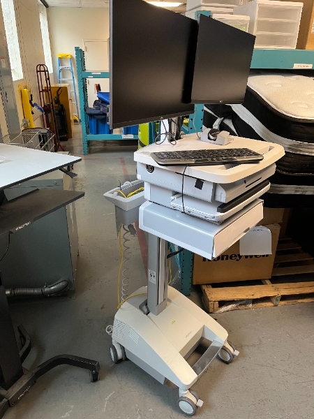 Ergonomic Two Drawer Cart photo 3